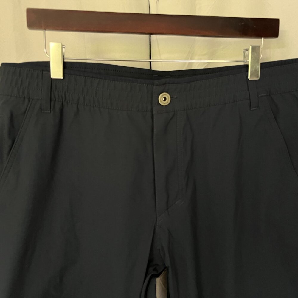 KUHL Men’s Dark Blue Renegade Recon Pants 🏕️ Flat Front 38x32 EUC Mint 🌄 - Picture 4 of 9
